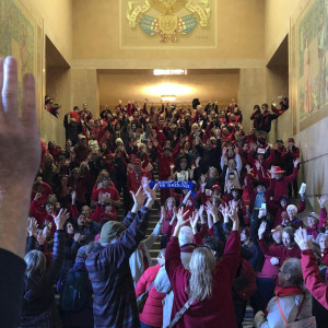 Jordan Cove Protest at Oregon State Capitol 11-21-19