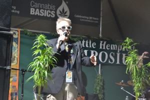 Doug McVay at Seattle Hempfest 2016