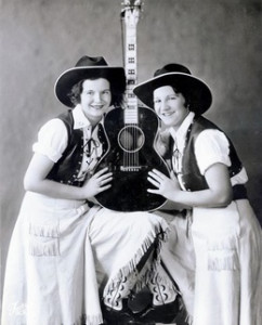 Image of the Girls of the Golden West, a country singing duo