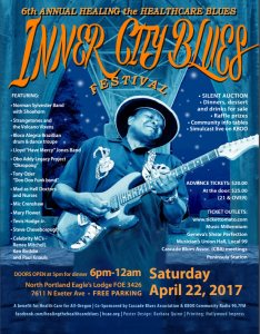 kboo inner city blues festival 2017 flyer