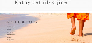 Kathy Jetñil-Kijiner name and beach image