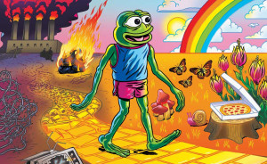Pepe the Frog and his creator Matt Furie are the stars of the new documentary Feels Good Man by Arthur Jones and Giorgio Angelini, who visit with S.W. Conser on Words and Pictures