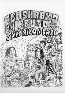 Flashbax 2 :Satyricon Daze by Bruno Berger Satyricon-acoustic memories night on DFP/KBOO with Bruno Berger, Chris Newman and Monica Nelson w/ John Alan Naylor