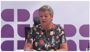 Ylva Johansson, Commissioner of the European Commission’s Directorate-General for Immigration and Home Affairs Ylva Johansson, Commissioner of the European Commission’s Directorate-General for Immigration and Home Affairs