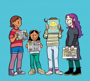 Raina Telgemeier visits Words and Pictures with S.W. Conser during the 2019 Portland Book Festival
