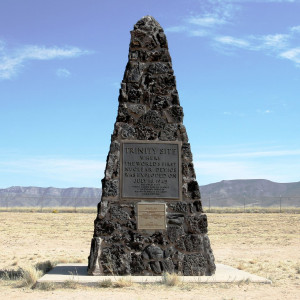 Trinity, site of first nuclear bomb test