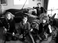 Members of Anther assemble with their instruments anther facebook music rock heavy women