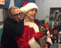 Chuck Palahniuk with S.W. Conser in the KBOO studios Fight Club author Chuck Palahniuk talks about transgressive literature and graphic novels on KBOO's Between the Covers with host S.W. Conser