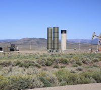 Gas rig in Colorado Gas rig in Colorado