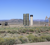 Gas rig in Colorado