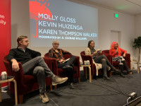 Kevin Huizenga at the 2019 Portland Book Festival Kevin Huizenga talks about Glenn Ganges in: The River at Night on Words and Pictures with S.W. Conser