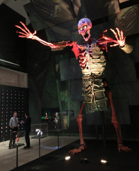 Laika Animation at the Portland Art Museum on KBOO's Words and Pictures A giant stop-motion skeleton is part of the Laika Animation exhibition at the Portland Art Museum on KBOO's Words and Pictures