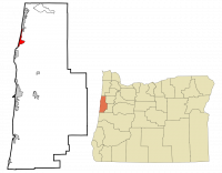 Lincoln Co. in Oregon (Wikipedia)