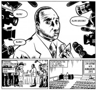 Alvin Greene comic by Ryan Alexander-Tanner Ryan Alexander-Tanner talks comics on KBOO's Words and Pictures with host S.W. Conser