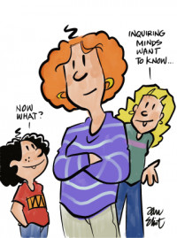 Jan Eliot is retiring her daily newspaper comic Stone Soup strip after 20 years. Jan Eliot is retiring her daily newspaper comic Stone Soup strip after 20 years. In 2006, she spoke with Words and Pictures hosts S.W. Conser and Bill Dodge at the KBOO studios.